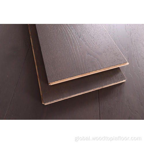 Hardwood Flooring Engineered Architect brushed solid wood flooring for office Supplier